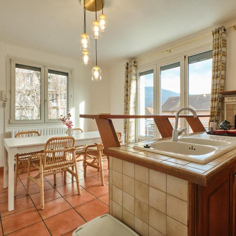 Appart Grenoblois ville et nature - Appartement 3 Chambres Premium avec Balcon - 9