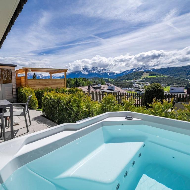 Chalet Schlossberg Latemar - Superior Apartment mit Sauna - 18