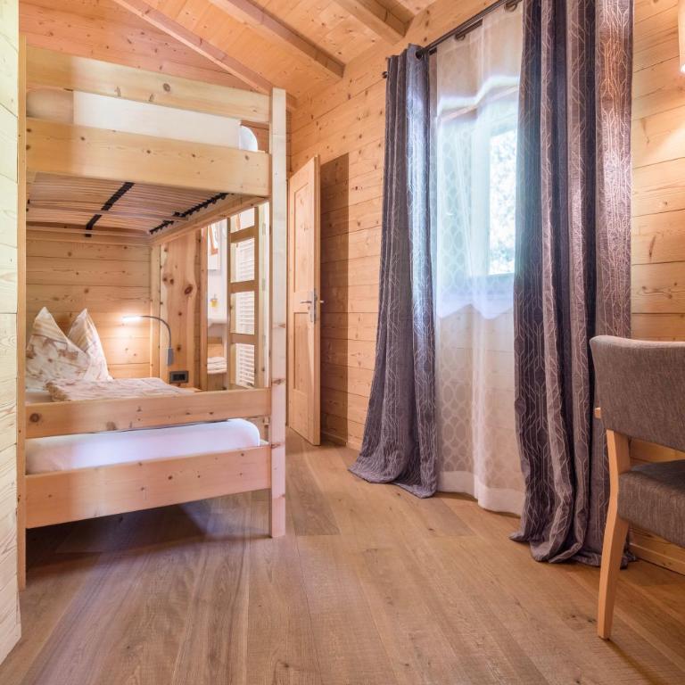 La Plates Chalet - Appartamento Deluxe con 2 Camere da Letto e Vista Giardino - 18