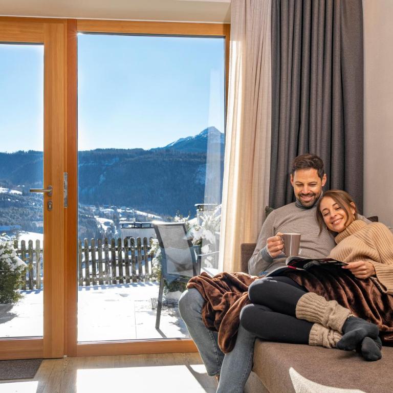 Chalet Schlossberg Latemar - Superior Apartment mit Sauna - 5