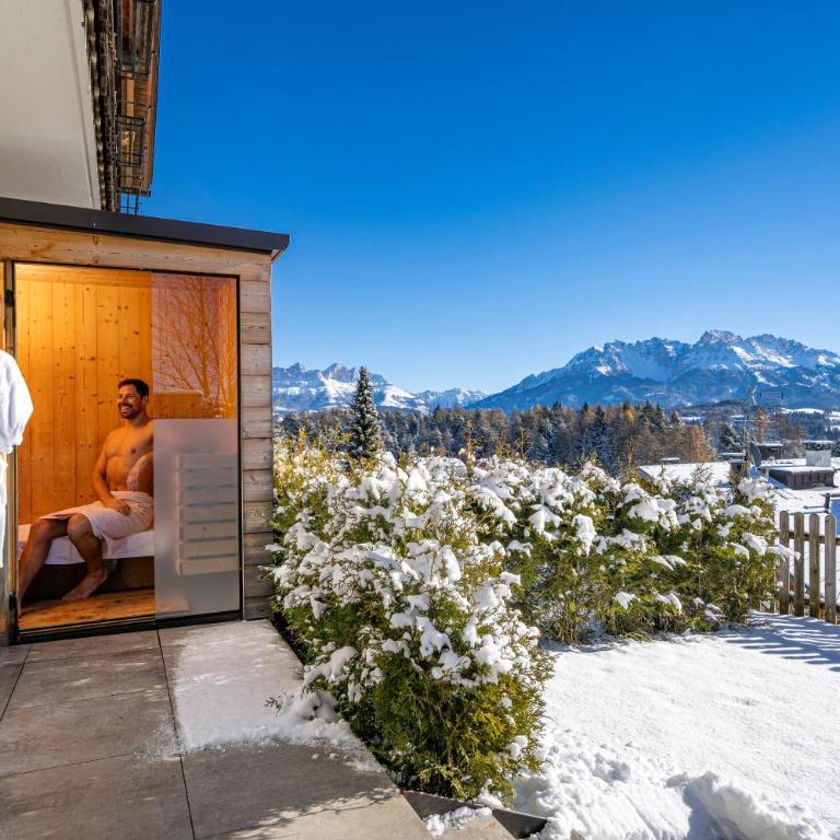 Chalet Schlossberg Latemar - Superior Apartment mit Sauna - 9