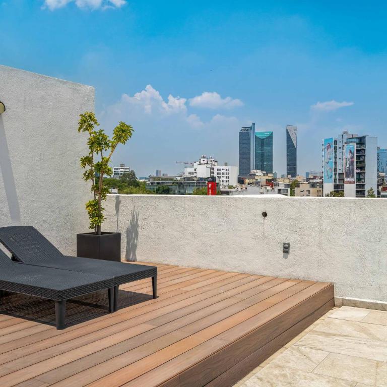 Modern Apartment, Private Rooftop in Roma Norte 2 Bedrooms - Apartamento de 2 dormitorios - 4