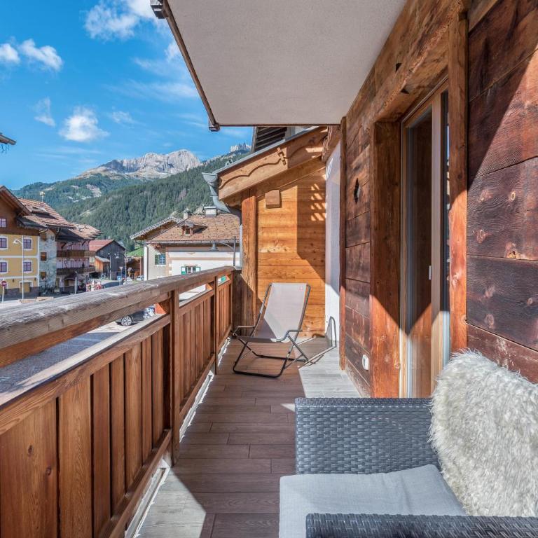 Appartamento Ciasa - Deluxe Apartment mit Balkon und 2 Schlafzimmern - 2