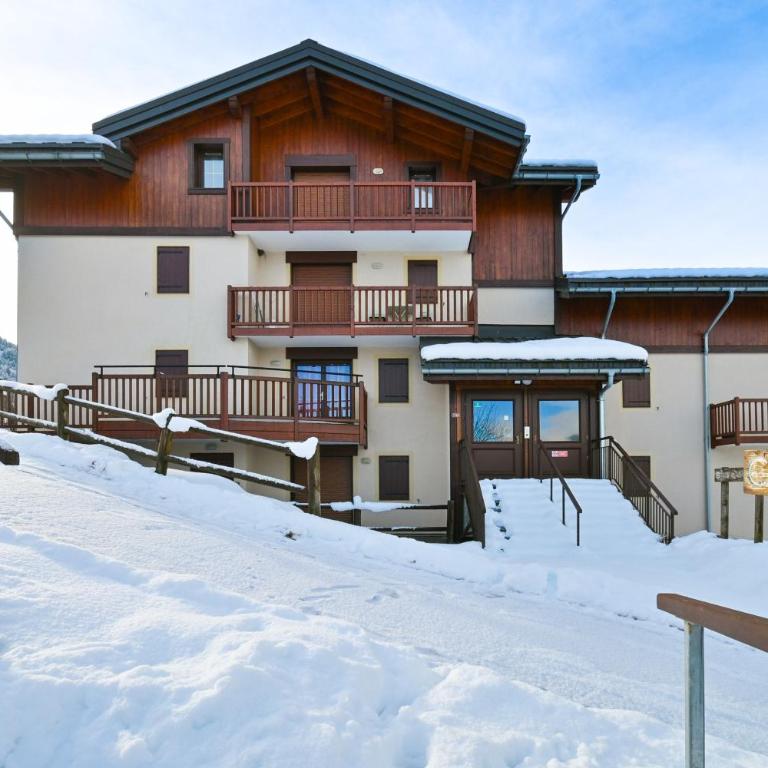 Les Marmottes - Piscine et Sauna - Two-Bedroom Deluxe Apartment with Garden View - 2