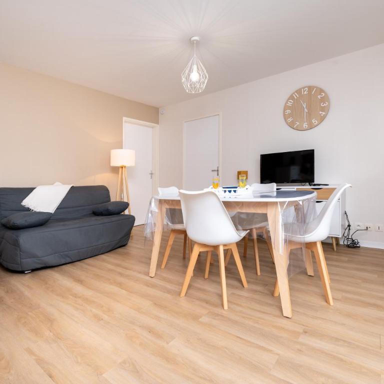 L'Optimist, parking, proche plages - Appartement 2 Chambres Deluxe avec Balcon - 5