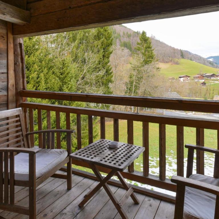 Appartement Le Lachat - Two-Bedroom Deluxe Apartment with Garden View - 5