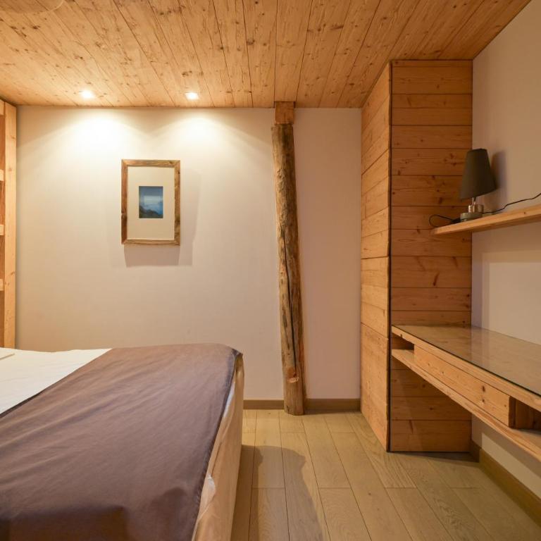 Appartement Le Lachat - Two-Bedroom Deluxe Apartment with Garden View - 15
