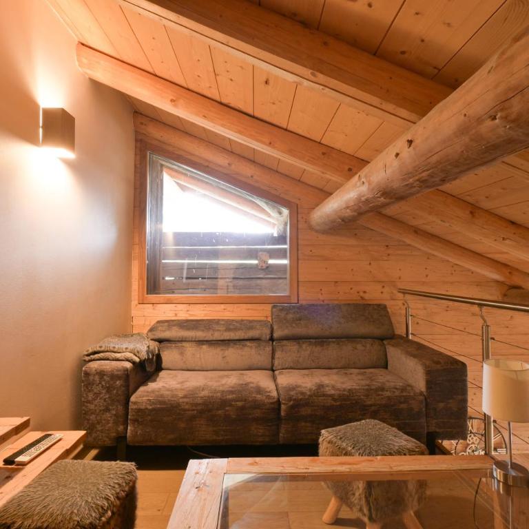 Appartement Le Lachat - Two-Bedroom Deluxe Apartment with Garden View - 12