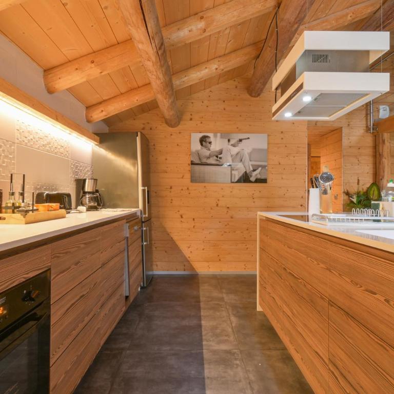 Appartement Le Lachat - Two-Bedroom Deluxe Apartment with Garden View - 8