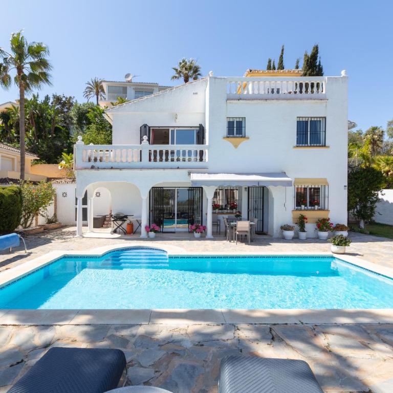 Super Villa priv heated pool 3bed - Villa con vistas al mar - 1