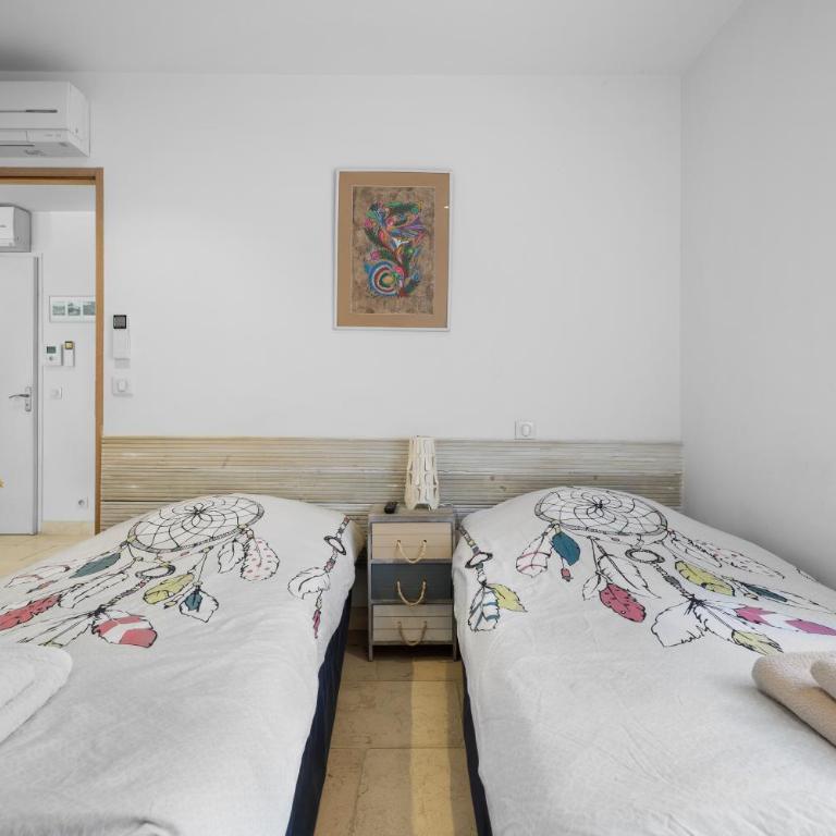 Luxueux appartement près du port - Deluxe-Apartment mit 2 Schlafzimmern und Gartenblick - 22