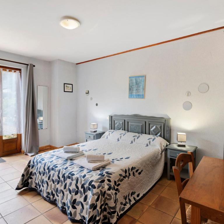 La Ferme de la Croix d'Allon - Double Room with Garden View - 1