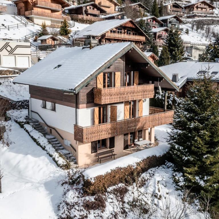 Chalet Loupnots 3P avec vue - Appartement 2 Chambres Deluxe avec Balcon - 1