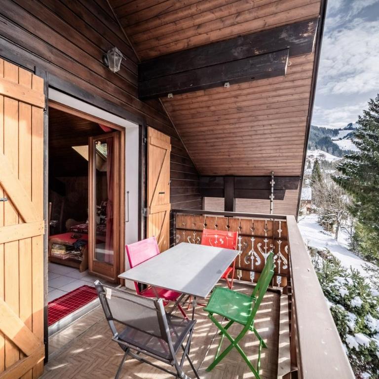 Chalet Loupnots 3P avec vue - Appartement 2 Chambres Deluxe avec Balcon - 20