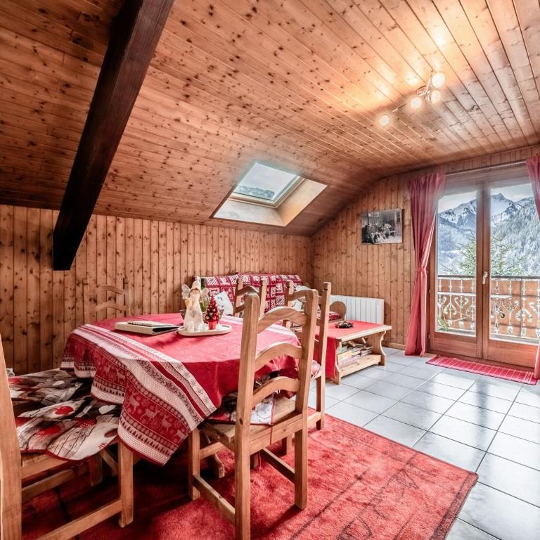 Chalet Loupnots 3P avec vue - Appartement 2 Chambres Deluxe avec Balcon - 19