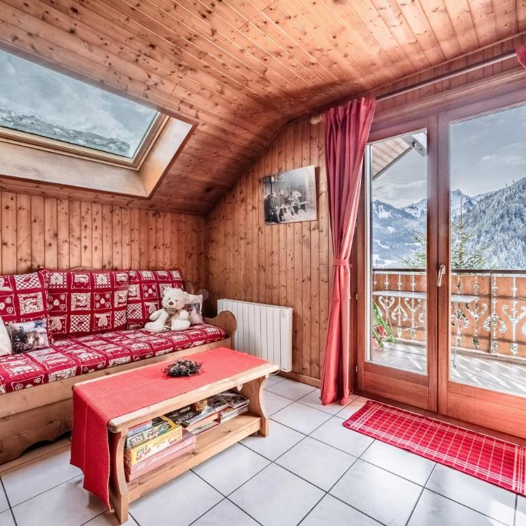 Chalet Loupnots 3P avec vue - Appartement 2 Chambres Deluxe avec Balcon - 3