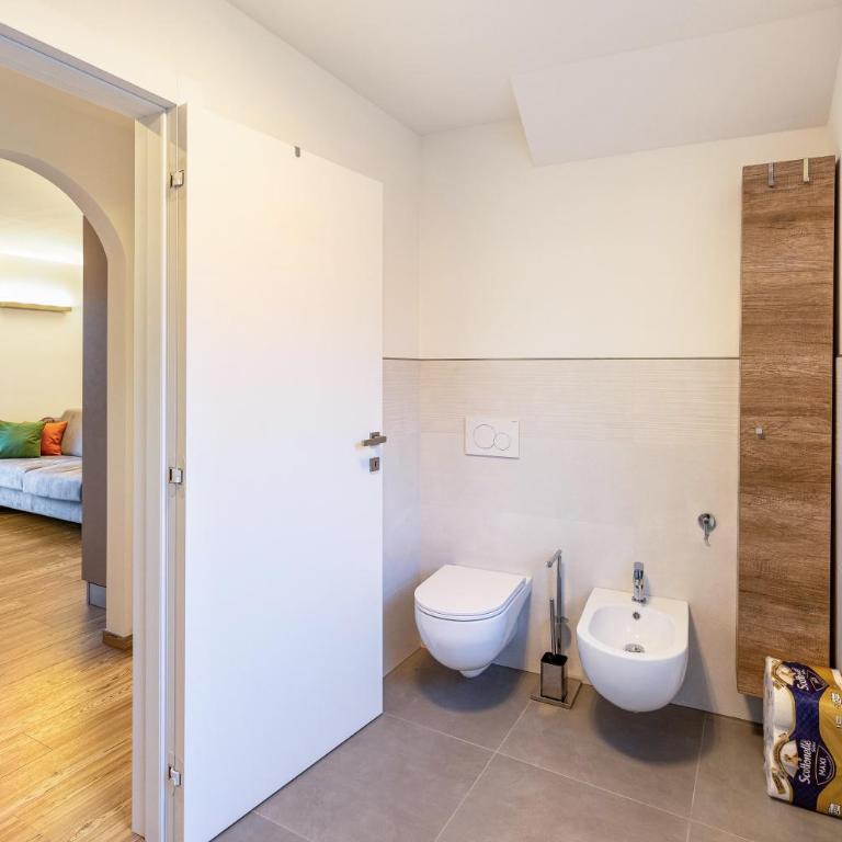 La Sorgente Ville di Fiemme - Two-Bedroom Deluxe Apartment with Garden View - 14
