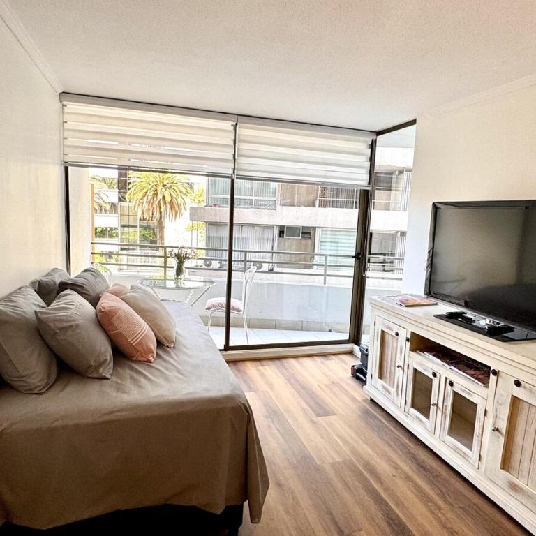 Departamento en Providencia a pasos del mall Costanera Center - One-Bedroom Apartment - 2