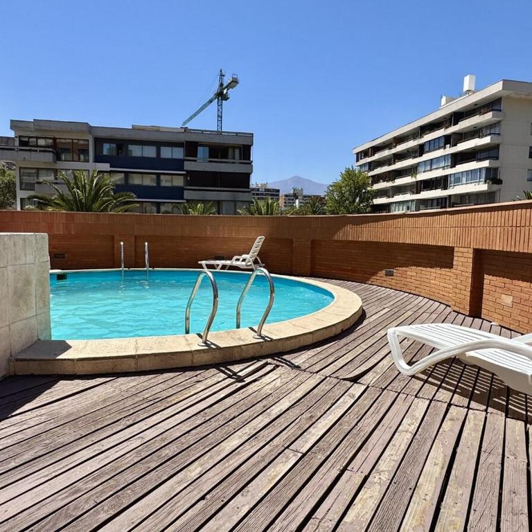 Departamento en Providencia a pasos del mall Costanera Center - One-Bedroom Apartment - 10