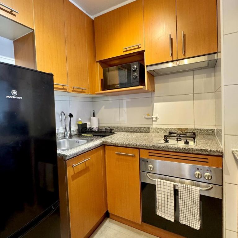 Departamento en Providencia a pasos del mall Costanera Center - One-Bedroom Apartment - 19