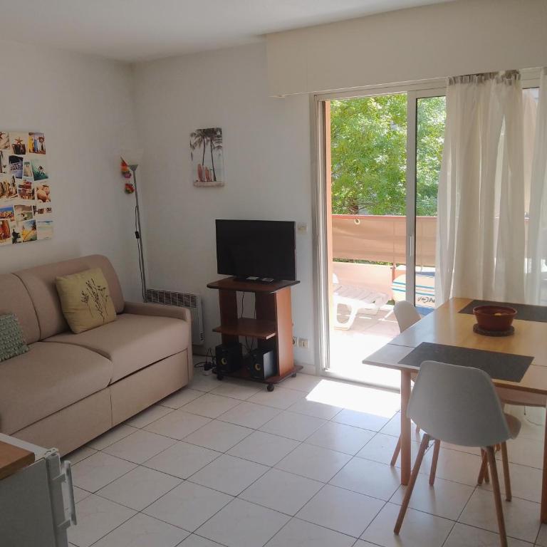Grand Studio Parc de Vaugrenier - Climatiseur - Terrasse - Piscine - Studio - 8