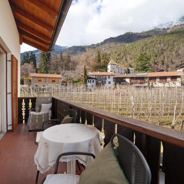 Fröhlichhof Wohnung Pink Lady - Apartamento Deluxe de 2 dormitorios con vistas al jardín - 12