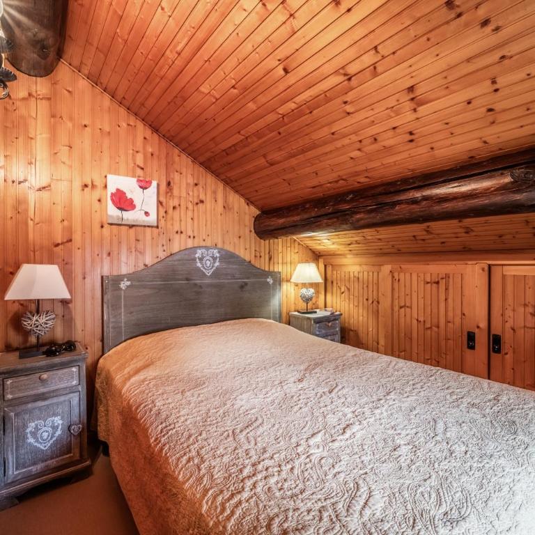 Appartement chalet - Le Vnipi - Two-Bedroom Deluxe Apartment with Garden View - 15