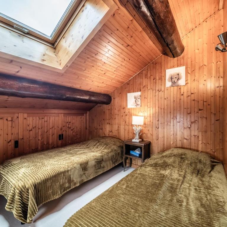 Appartement chalet - Le Vnipi - Two-Bedroom Deluxe Apartment with Garden View - 17