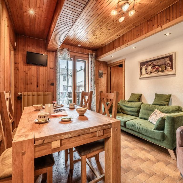 Appartement chalet - Le Vnipi - Two-Bedroom Deluxe Apartment with Garden View - 9