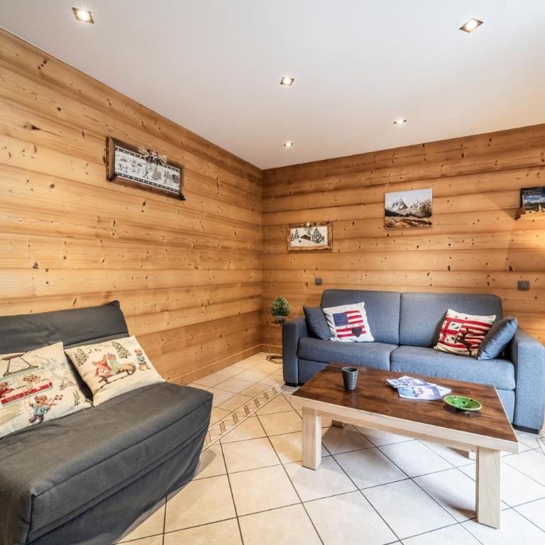 Appartement chalet - Le Vnipi - Two-Bedroom Deluxe Apartment with Garden View - 3