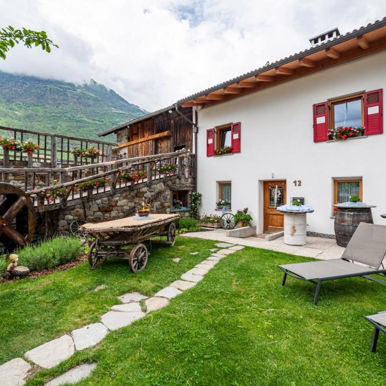 Sagschneiderhof Golden Delicious - One-Bedroom Apartment with Garden View - 20