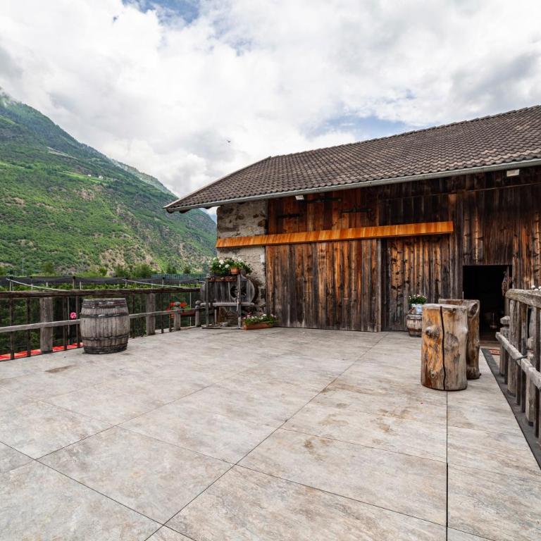 Sagschneiderhof Golden Delicious - One-Bedroom Apartment with Garden View - 26