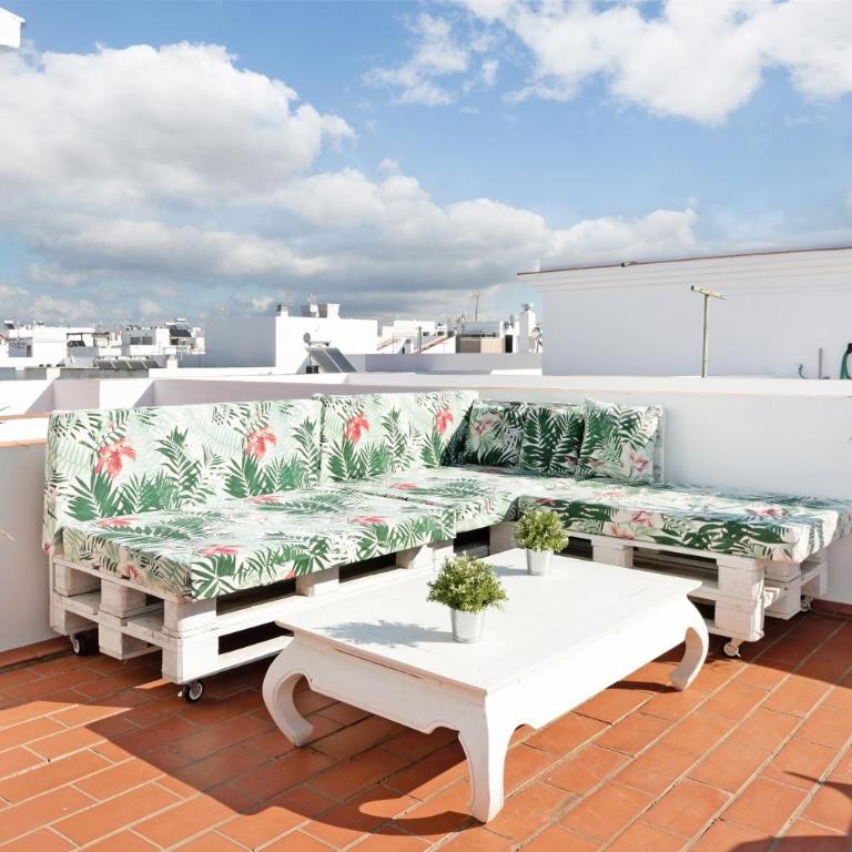 Adosado Conil Centro - familias - Apartamento Premium de 3 dormitorios con balcón - 1