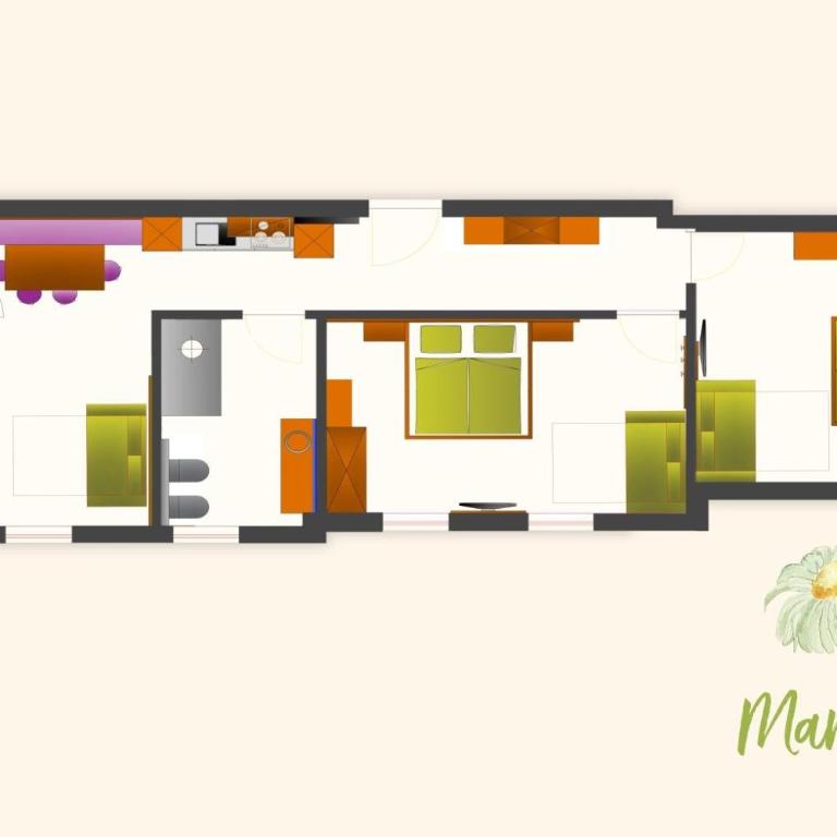Voppichlhof App Margerite - Appartamento Deluxe con 2 Camere da Letto e Vista Giardino - 20