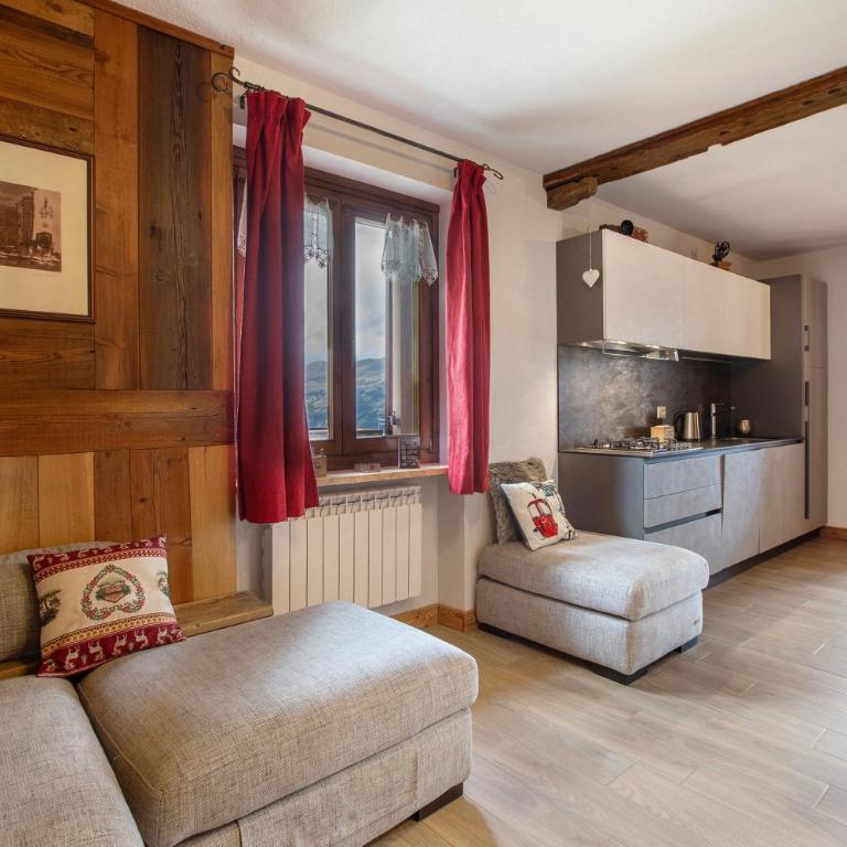 Appartamento Pila Vacanze - Appartamento Deluxe con 2 Camere da Letto e Vista Giardino - 4