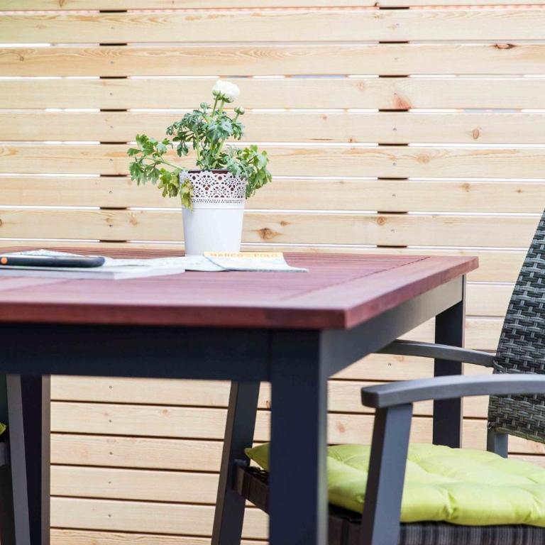 Ferienwohnung Am Alpenblick - One-Bedroom Apartment with Garden View - 17