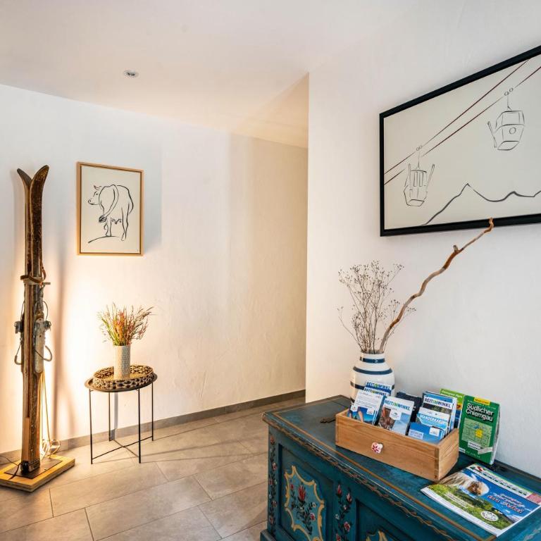 Ferienwohnung Nordic -Reit im Winkl - Apartment mit 1 Schlafzimmer und Gartenblick - 22