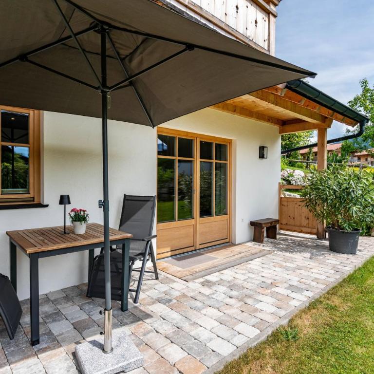 Ferienwohnung Nordic -Reit im Winkl - Apartment mit 1 Schlafzimmer und Gartenblick - 23