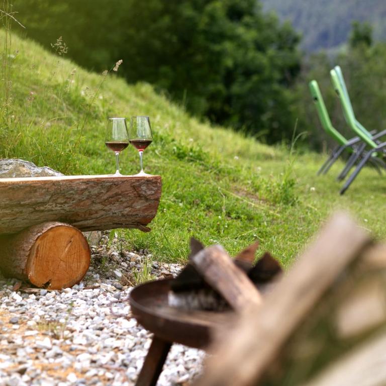 Oberplunerhof Luxury Chalet Skyline - Appartamento Deluxe con 2 Camere da Letto e Vista Giardino - 40