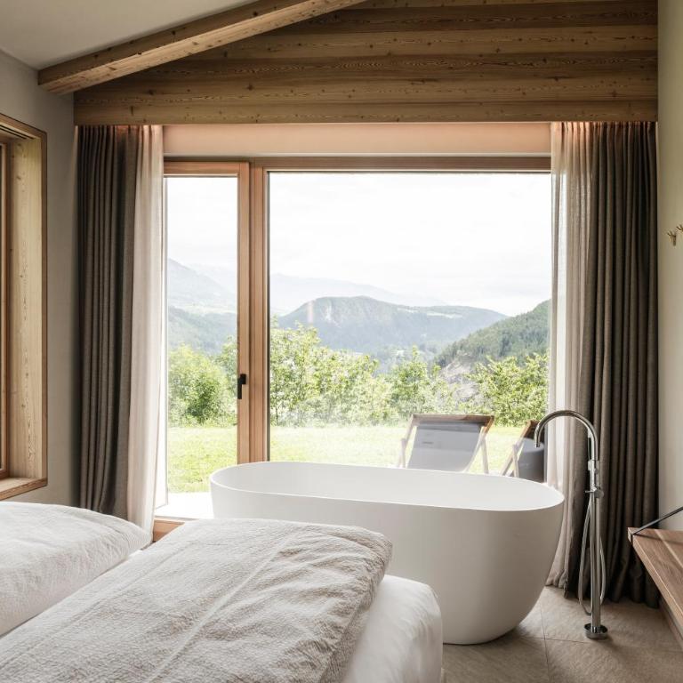 Oberplunerhof Luxury Chalet Skyline - Appartamento Deluxe con 2 Camere da Letto e Vista Giardino - 11