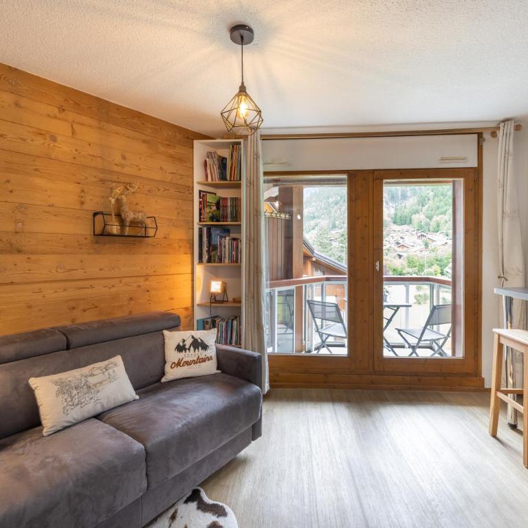 Studio haut de gamme Contamines - Superior One-Bedroom Apartment with Balcony - 3