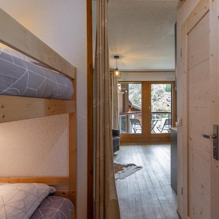 Studio haut de gamme Contamines - Superior One-Bedroom Apartment with Balcony - 12