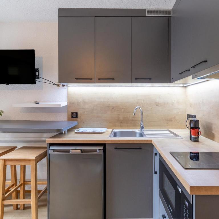 Studio haut de gamme Contamines - Superior One-Bedroom Apartment with Balcony - 4