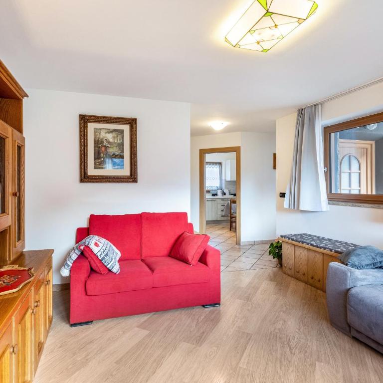 Villa Maria Moena - Appartamento con 3 Camere da Letto e Vista Montagna - 9