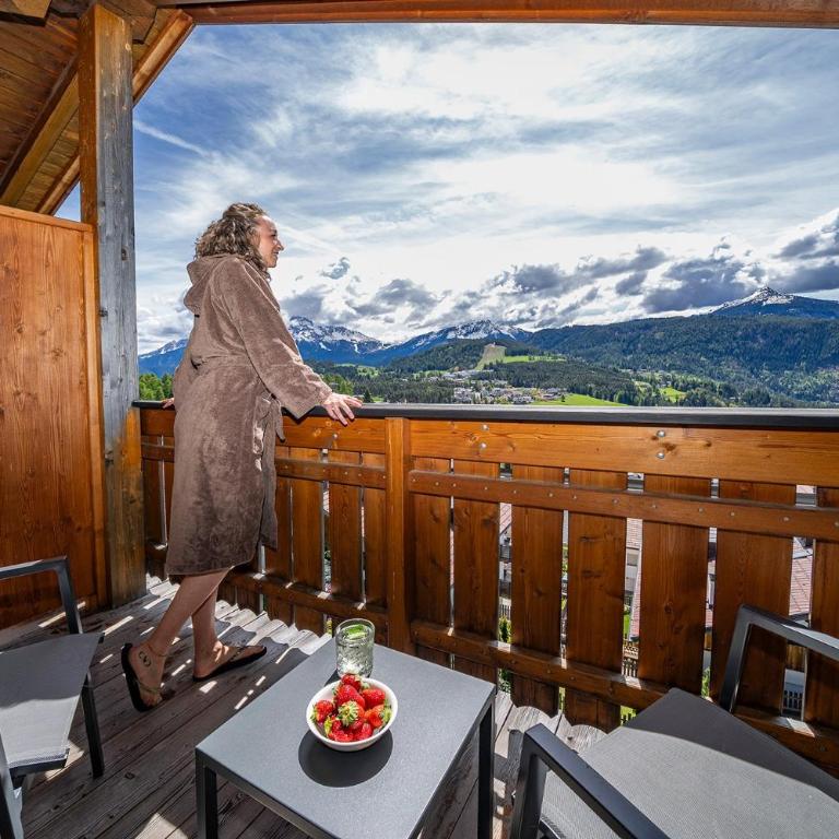 Chalet Schlossberg Schlern - Superior Apartment mit 1 Schlafzimmer und Balkon - 18