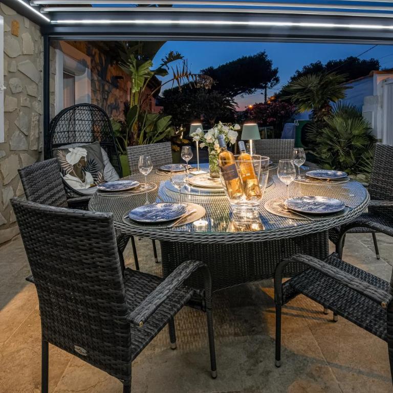 Villa Albatros - piscine chauffée - Villa mit Meerblick - 12