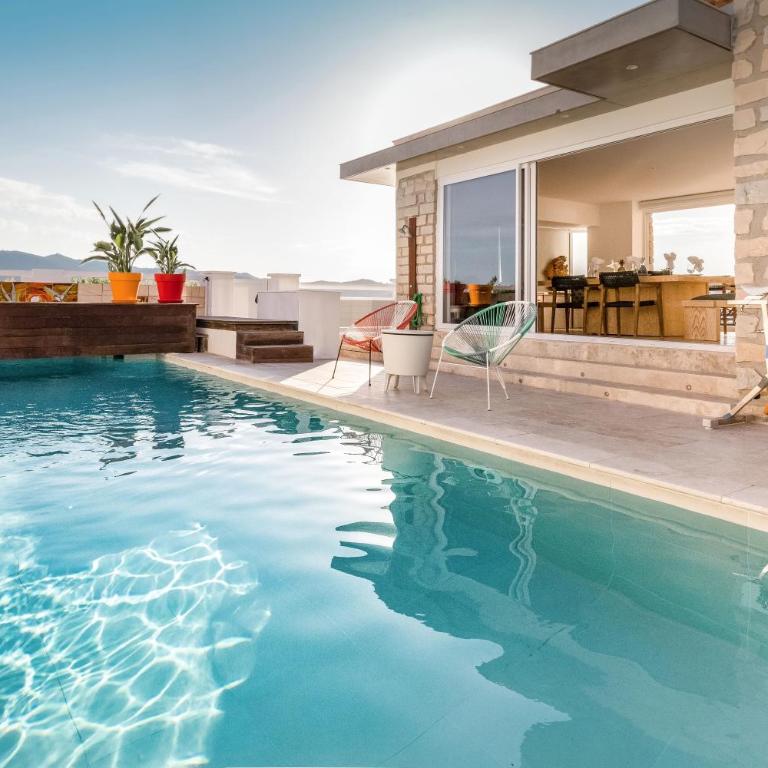 Villa Albatros - piscine chauffée - Villa mit Meerblick - 2