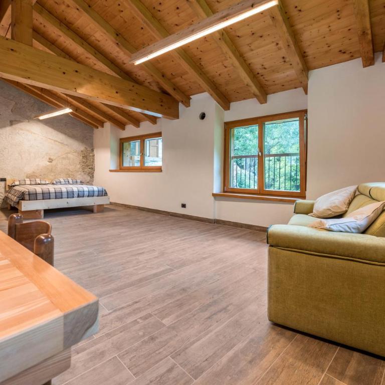 Casa al mulino - Appartamento con 1 Camera da Letto e Vista Giardino - 15