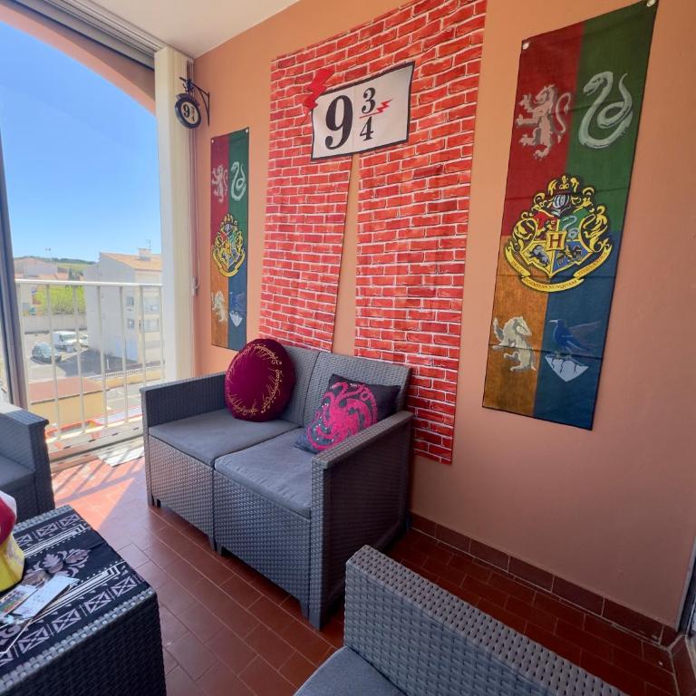 POP CULTURE ROOM - 4 pers - Wifi - Plage - Histoire de Clés - Appartement 1 Chambre - 5