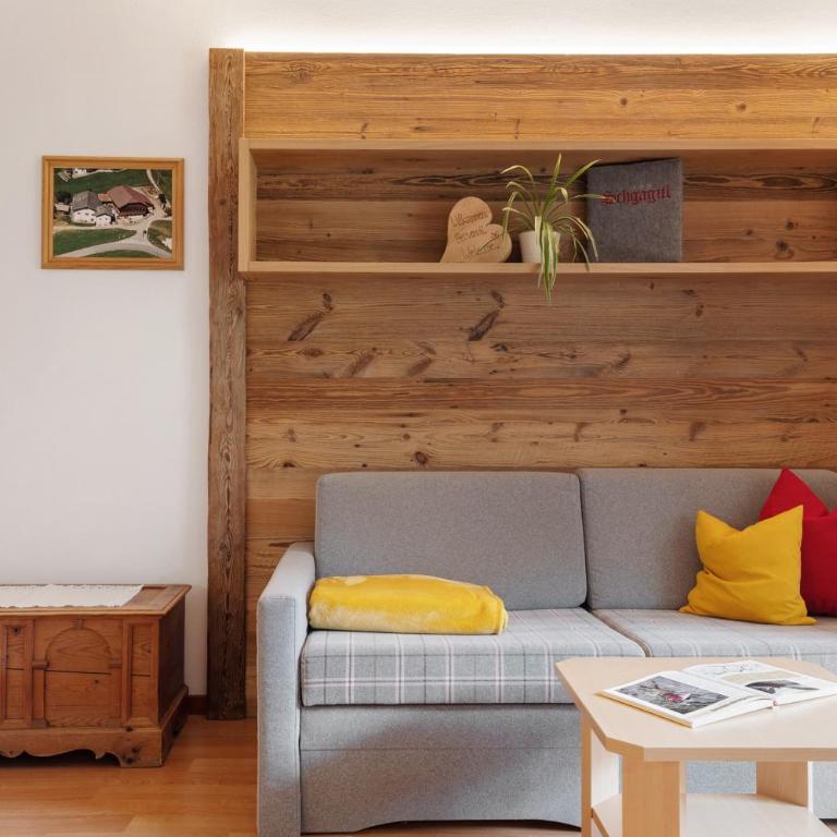 Bauernhof Schgagul - Deluxe-Apartment mit 2 Schlafzimmern und Gartenblick - 11